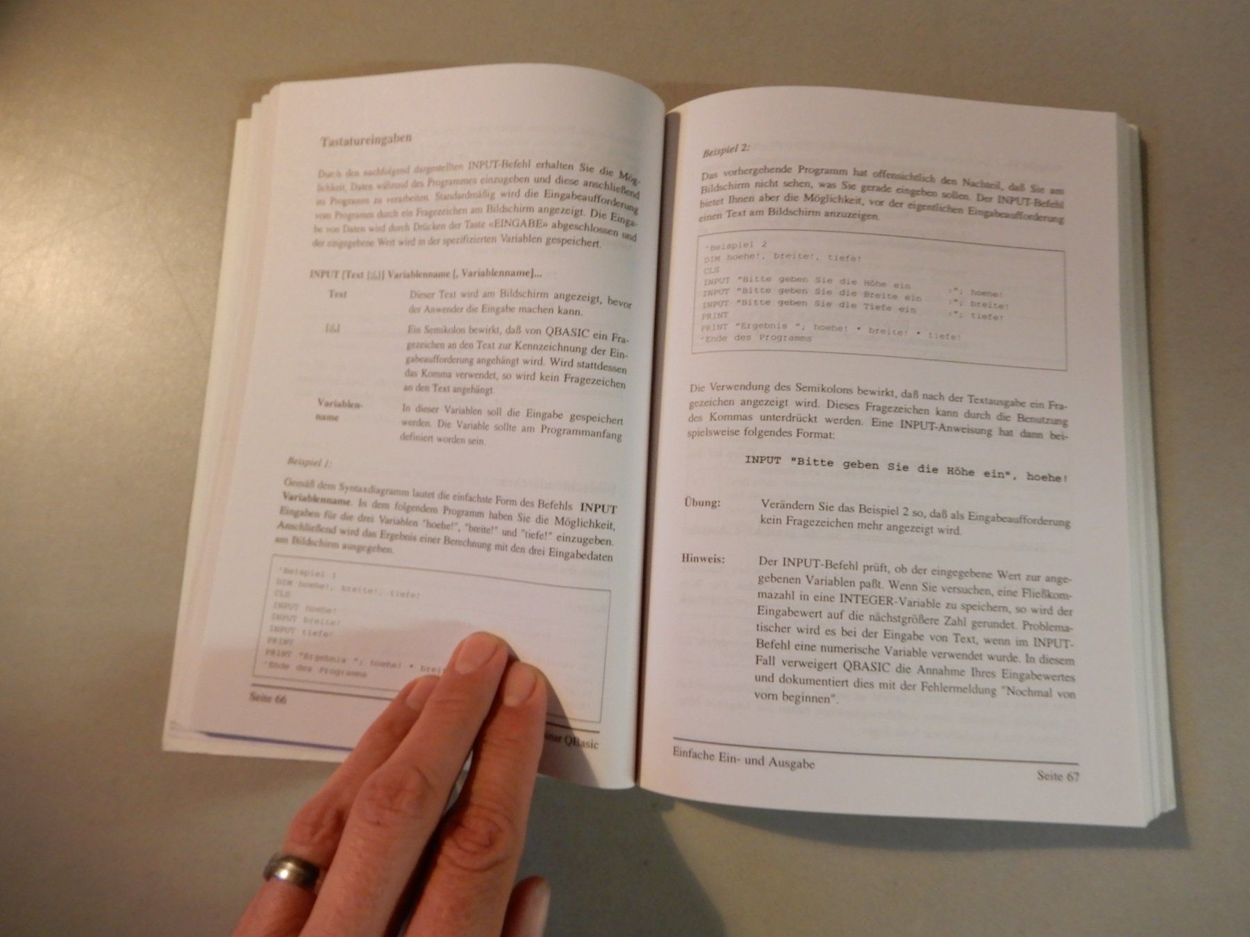Libri: QBASIC Einsteigerseminar, Programmierung lernen Buch – Usato da Erstfeld venduto da Mario_boe0 7