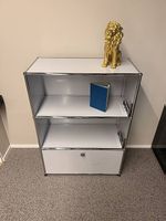 USM Haller Sideboard / Regal Weiss  1x3 mit Klapptüre