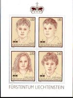 2011 KINDER DES ERBPRINZEN BLOCK MIT 4 MARKEN **POSTFRISCH**
