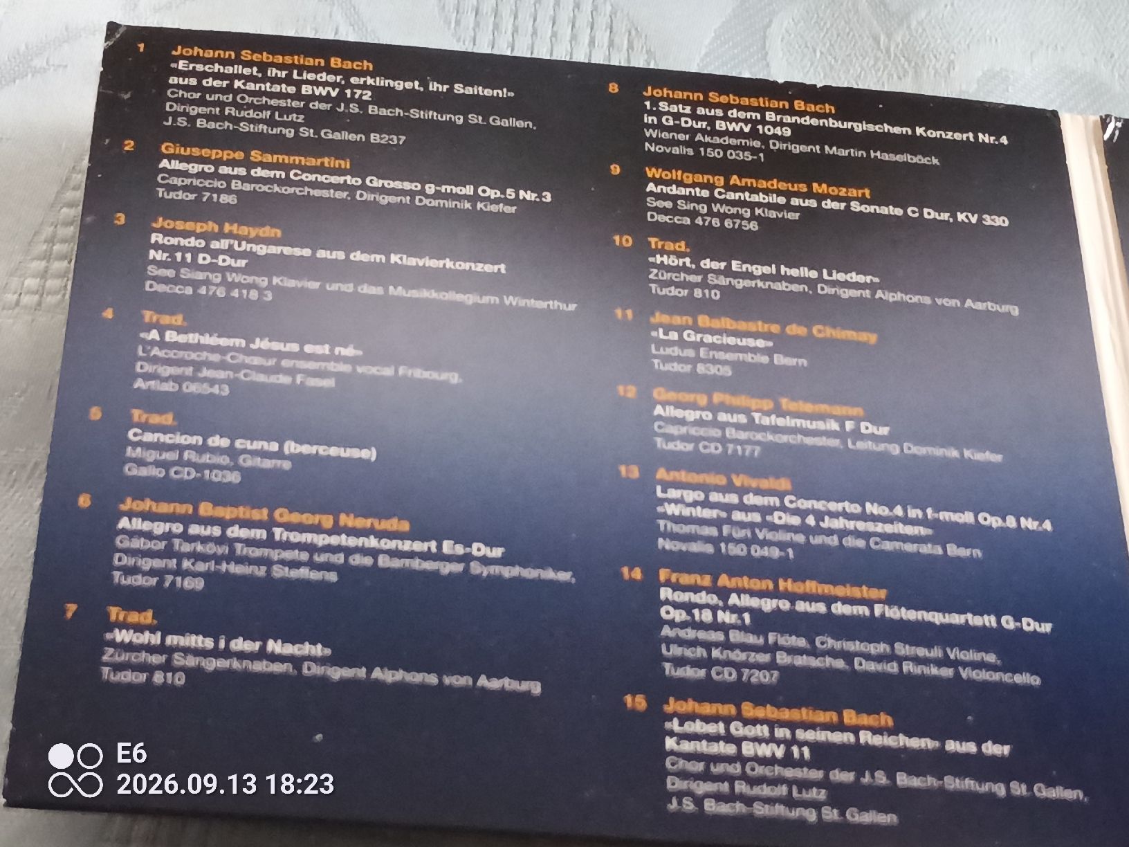 CD: Weihnachts-CD – Nuovo e nell'imballaggio originale da Zürich venduto da Mitzi6 3