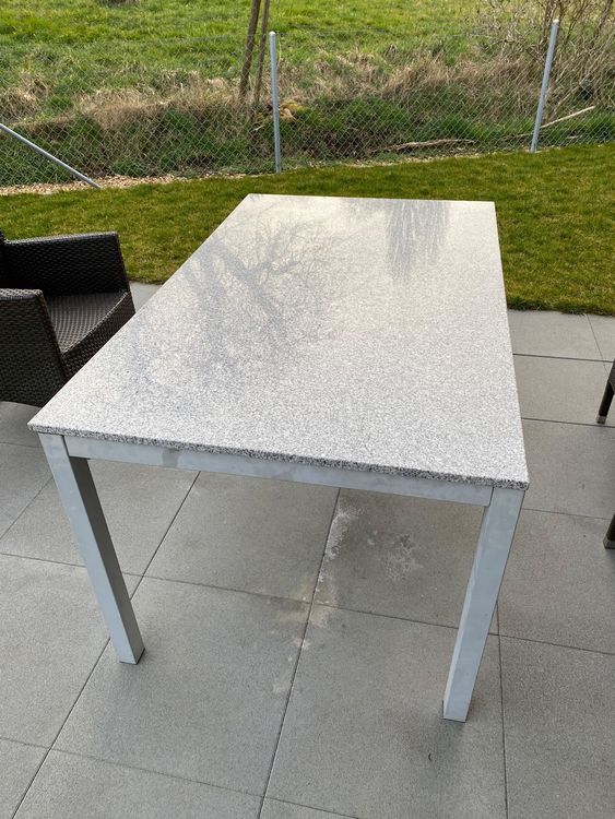 Granittisch für Garten Kaufen auf Ricardo