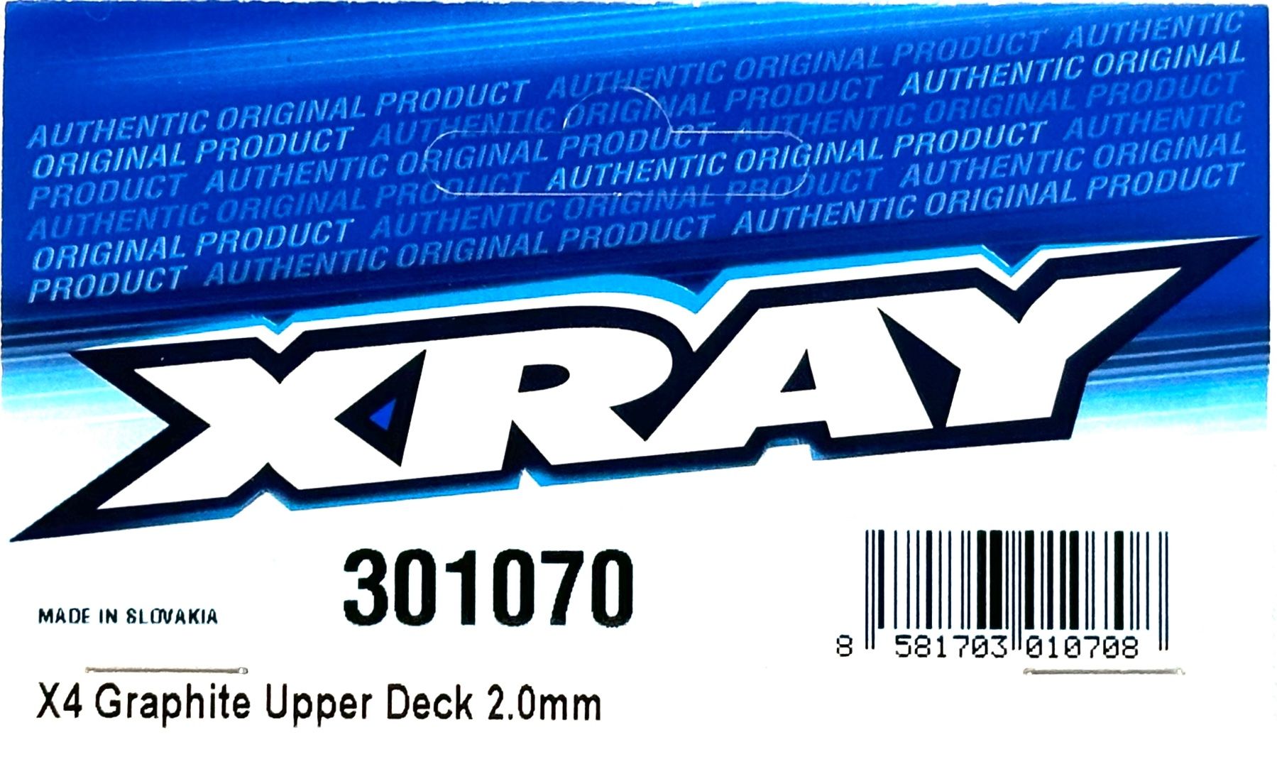 XRay Modellismo RC: XRAY X4 OBERDECK 2MM CARBON 301070 – Nuovo e nell'imballaggio originale da Yverdon-les-Bains venduto da Fijo-rc 1