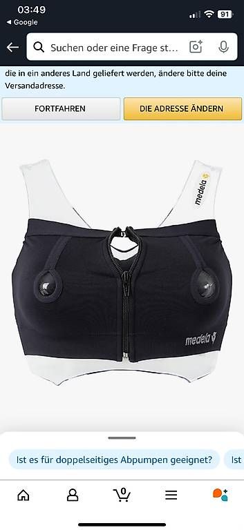 Sonstige Unterwäsche: Medela Abpump BH Easy Expression M – Gebraucht aus Zignau von Murli_24 2