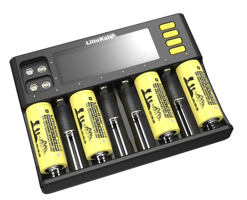 Caricatori & Batterie: Ladegerät Lii-S8 PD4 Smart-LCD-Display- – Nuovo e nell'imballaggio originale da Unterägeri venduto da RmOnline 3