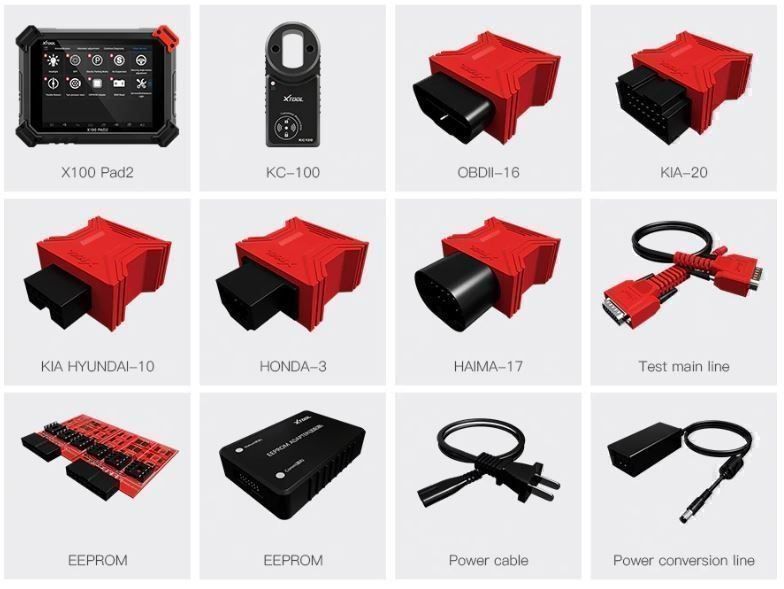Tutti gli attrezzi: X100 Pad2 Profi Auto Diagnose Gerät OBD2 – Nuovo e nell'imballaggio originale da Chur venduto da P0WER 2