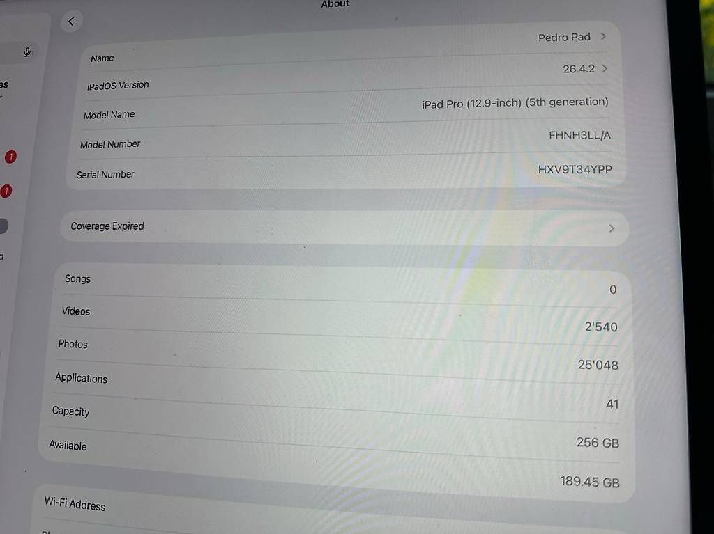 Apple Tablet PC: iPad Pro (12.9 Inch, 5. Generation) +Magic Keyboard +Pencil – Gebraucht aus Riehen von Pedro_Munez 1