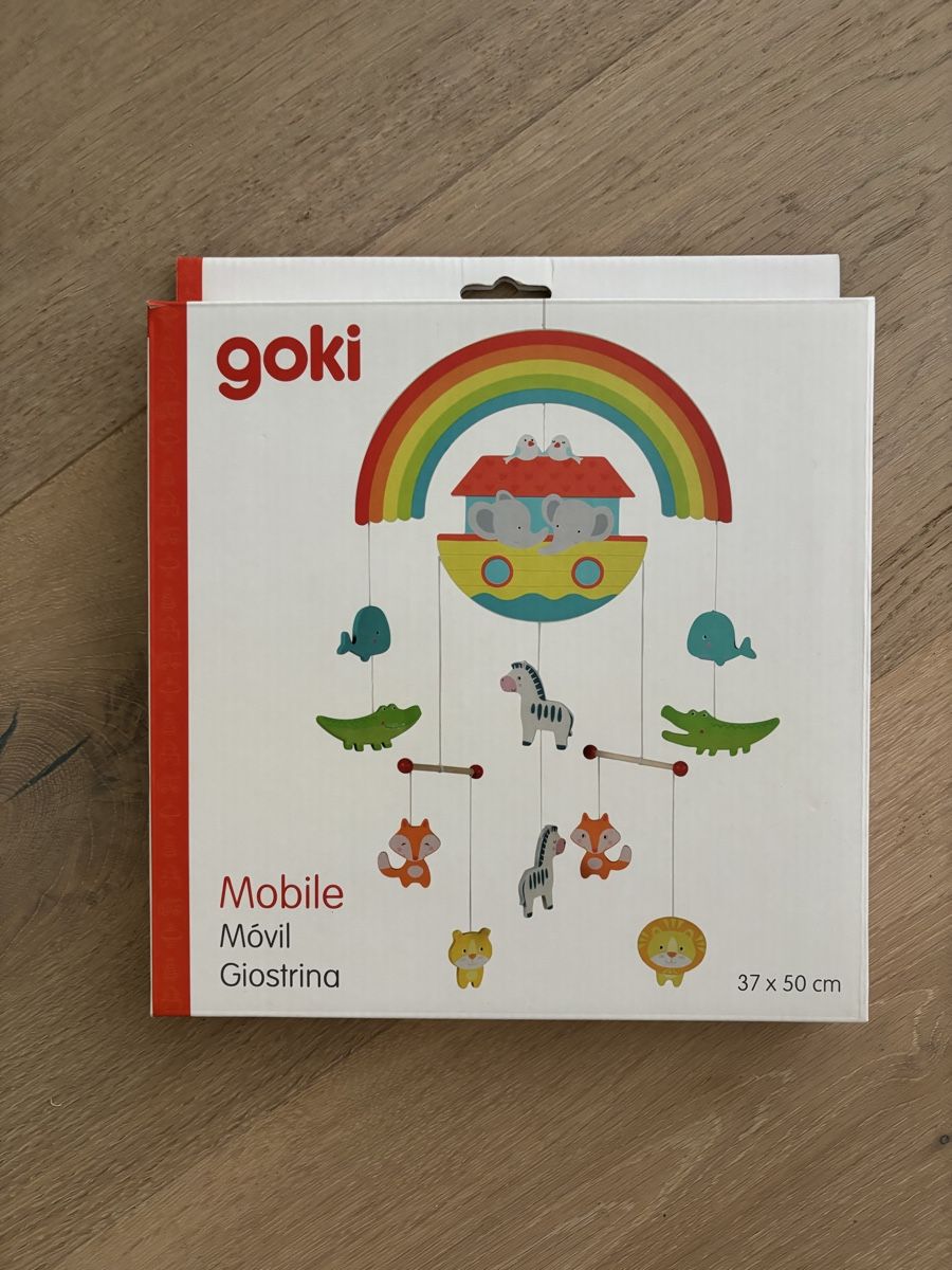 Giocattoli: Goki Noah's Ark Mobile - Rainbow Animals - Perfect for Nurse – Nuovo (secondo la descrizione) da Männedorf venduto da aztamindenet