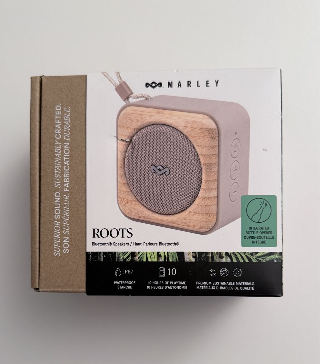 House of Marley Casse acustiche: Marley Roots Bluetooth speaker – Nuovo e nell'imballaggio originale da Savièse venduto da Cedric007
