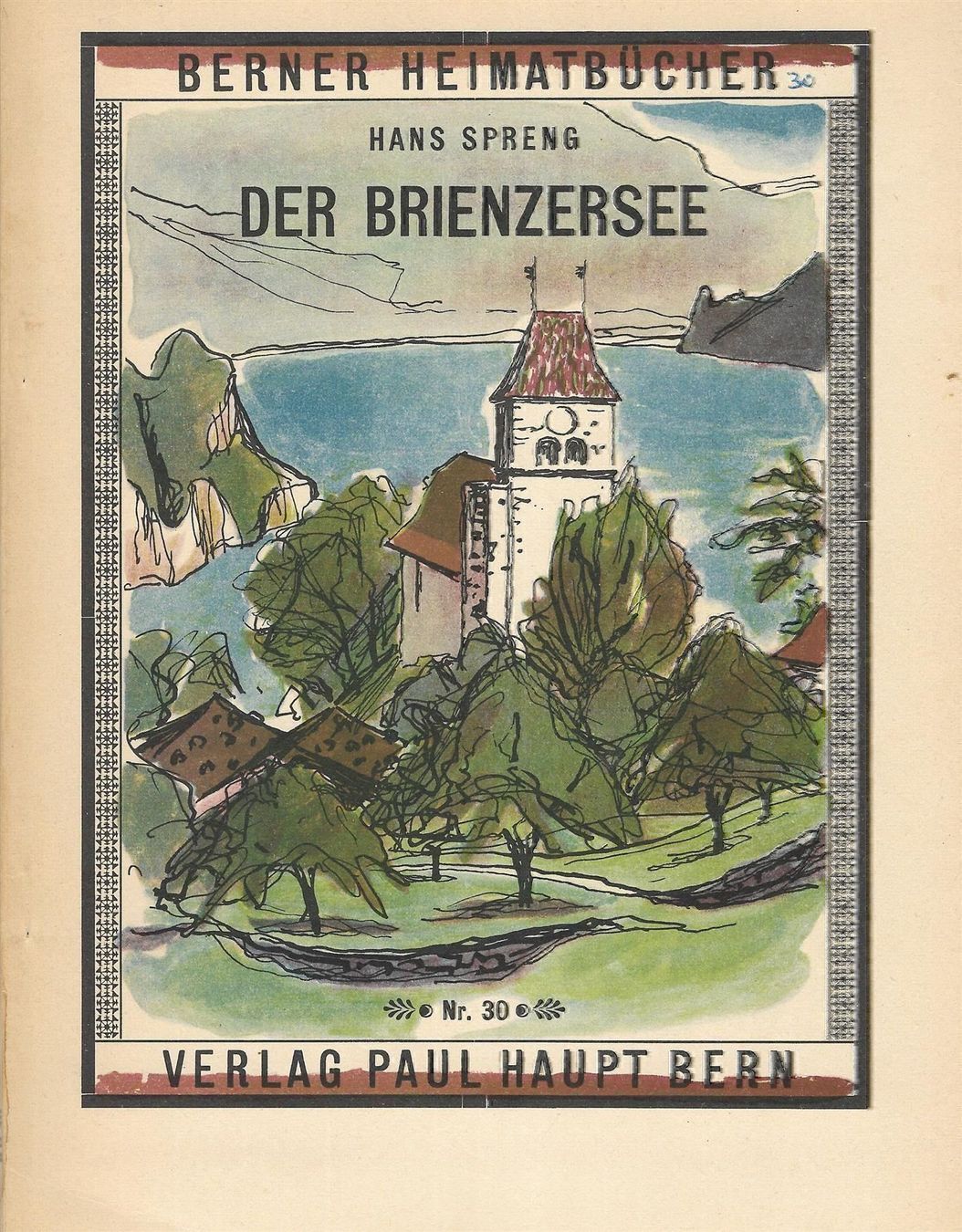 Libri: Der Brienzersee – Usato da Bern venduto da Grindelwaldaus