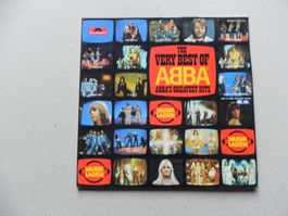 Doppel LP Schallplatte Schweden Pop ABBA 1975 Very Best of