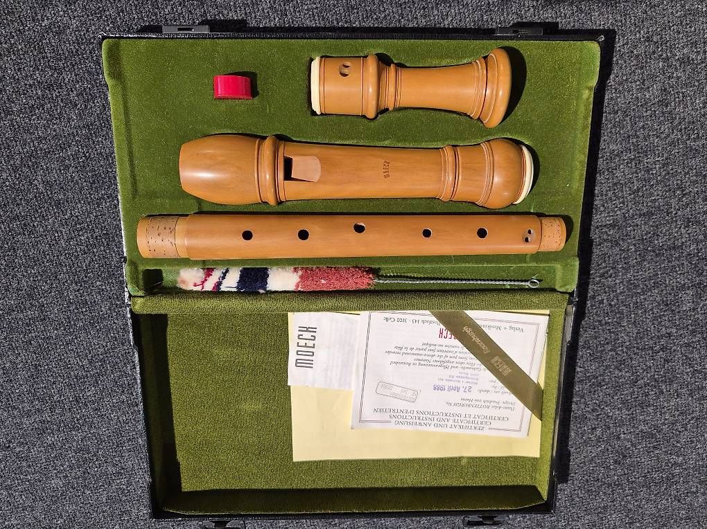 Musikinstrumente: Tenor Blockflöte Moeck – Gebraucht aus Biglen von Timeover 2