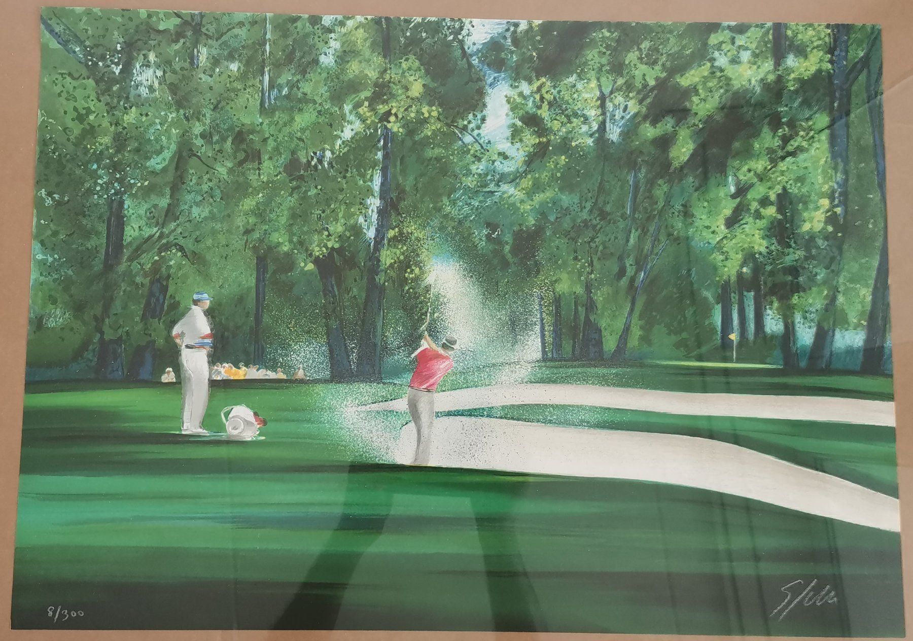 Grafica & Litografie: Victor Spahn, Golfszene – Usato da Koblenz venduto da 70tschibu