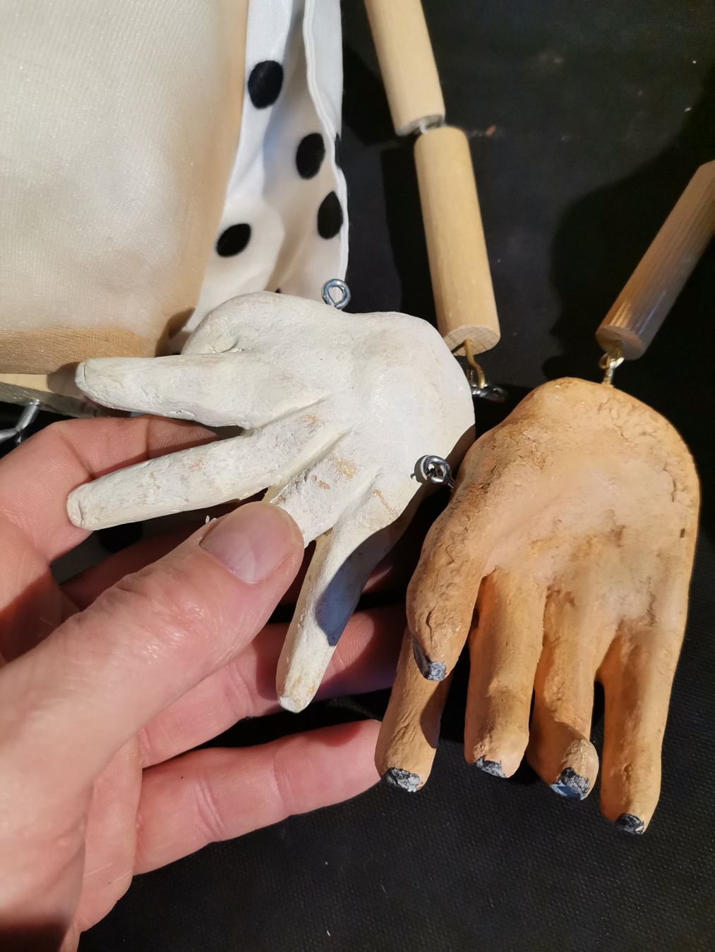 Bambole: Marionette, grosse Marionette, Spielzeug, – Usato da Wiedlisbach venduto da materialkreislauf 4