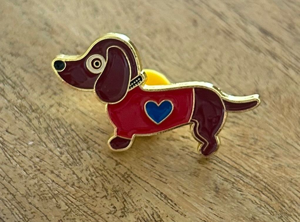 Placchette & Badge: Pin Hund Dackel – Nuovo e nell'imballaggio originale da Geneve venduto da vane267