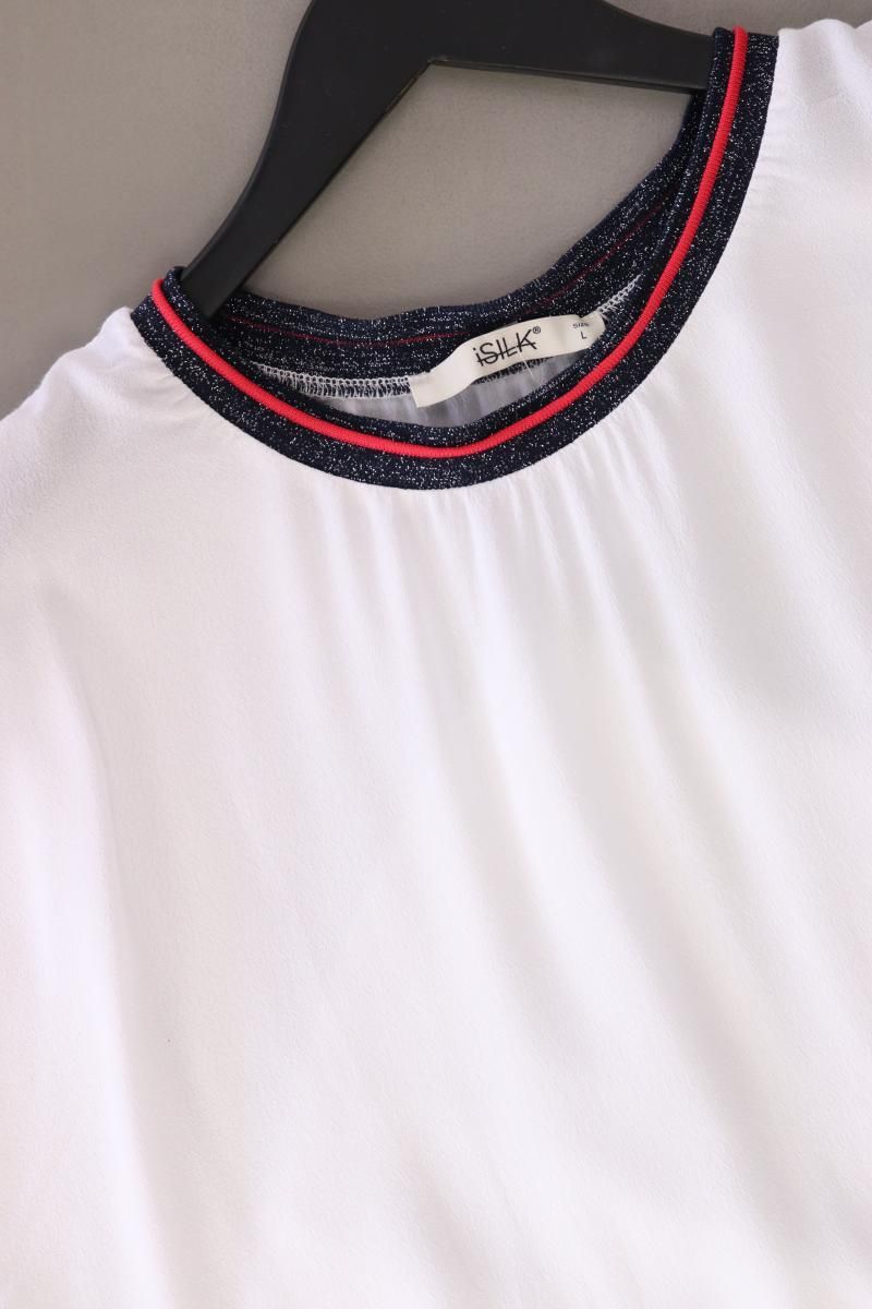 Blusen: iSilk Kurzarmbluse Gr. L mit Glitzer – Gebraucht aus Neustadt an der Waldnaab von SecondLifeFashion 3