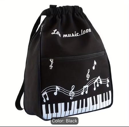 Travel Bag music themed 