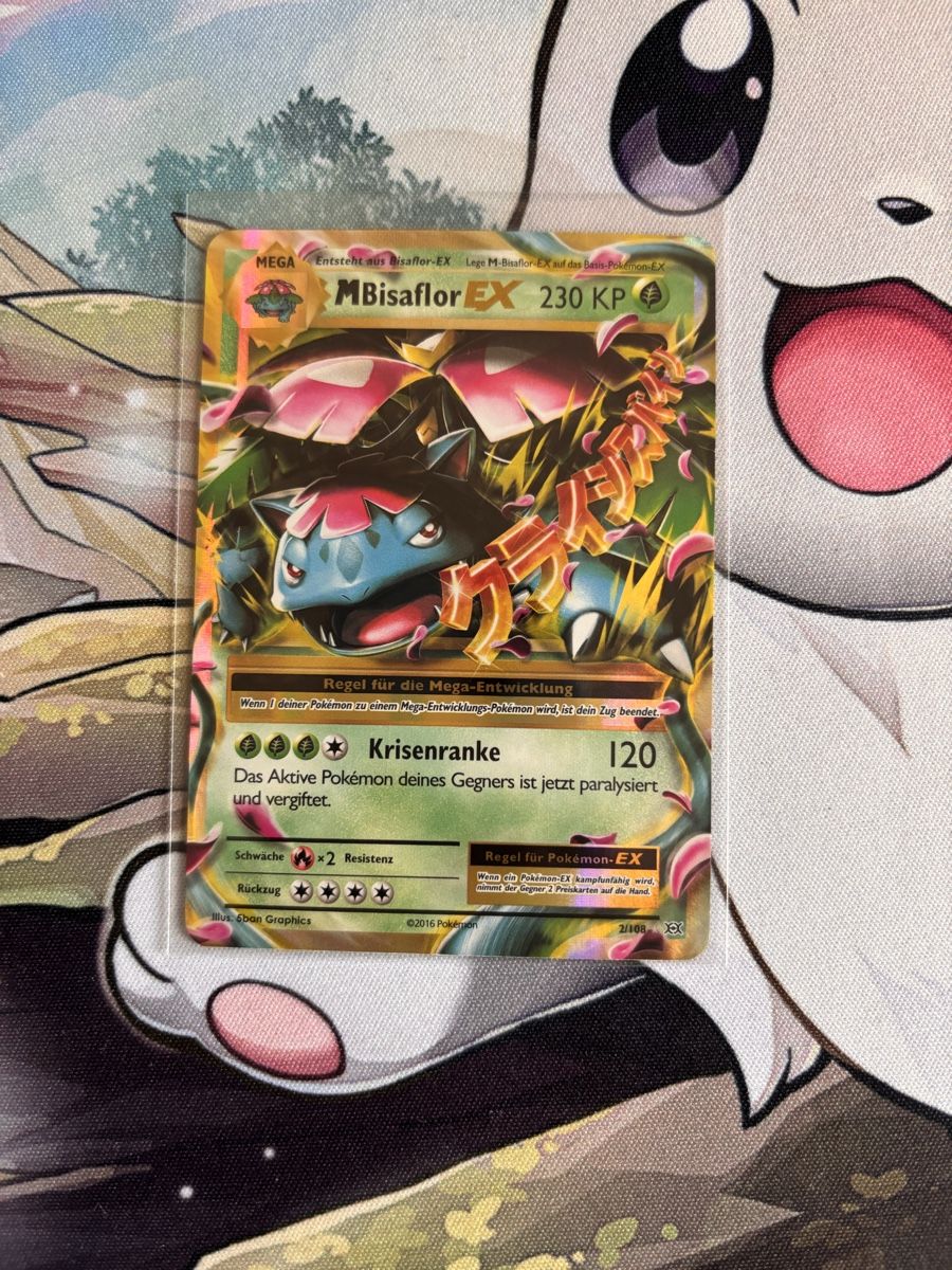 Pokémon Sammelbilder & Trading cards: MBisaflor EX (EVO 2/108)  – Gebraucht aus Regensdorf von sam_qrg5