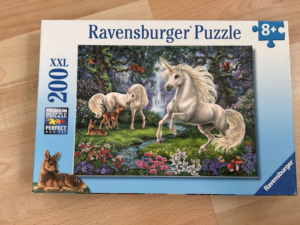 Ravensburger Puzzle: Ravensburger XXL 200 Teile Einhorn  – Usato da Winterthur venduto da simi82