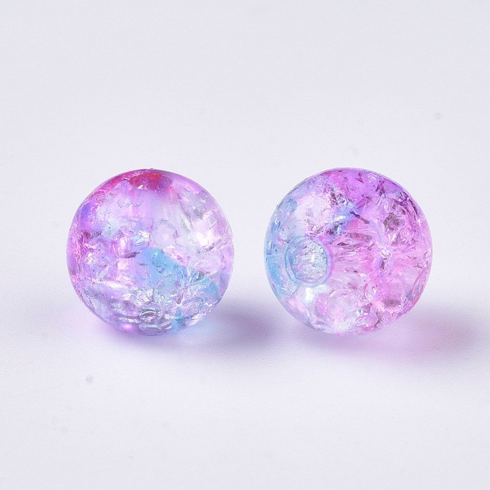 Perle (finte): Acrylperlen knistern Orchidee 10mm / 20St. – Nuovo (secondo la descrizione) da Rüegsau venduto da Tausendfreund 1