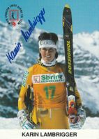 Karin Lambrigger / Originalautogramm