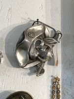 Pirat Piraten Totenkopf Messer Gurtschnalle