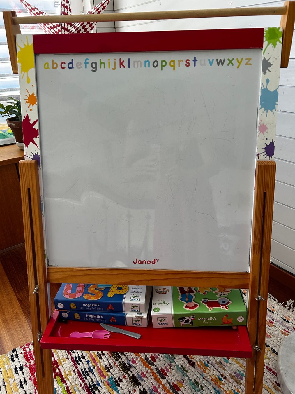 Janod Lavagne: Tableau enfant + aimants / Kindertafel + Magnete – Usato da Gümligen venduto da jul_285g 1