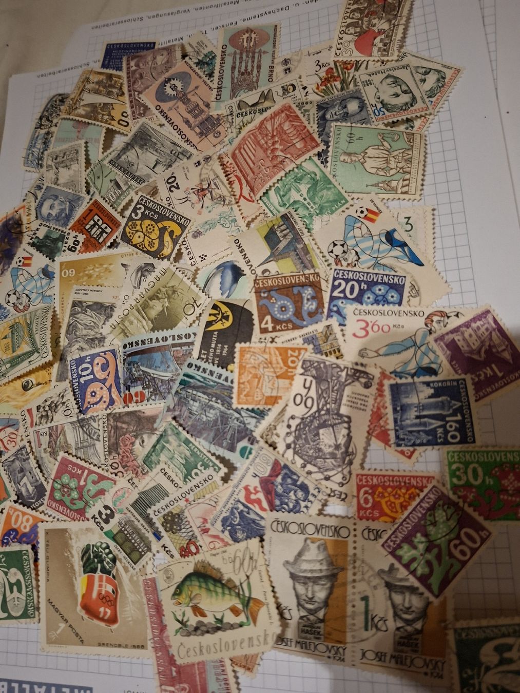 Alle Briefmarken: Lot Tschechien  – Gebraucht aus Balgach von SIMEON27