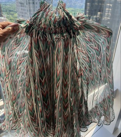 CAROLINE CONSTAS silk blouse
