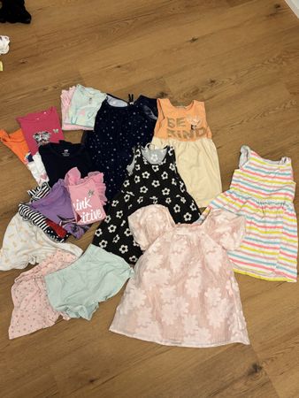 Mädchenkleider Sommer 100/116
