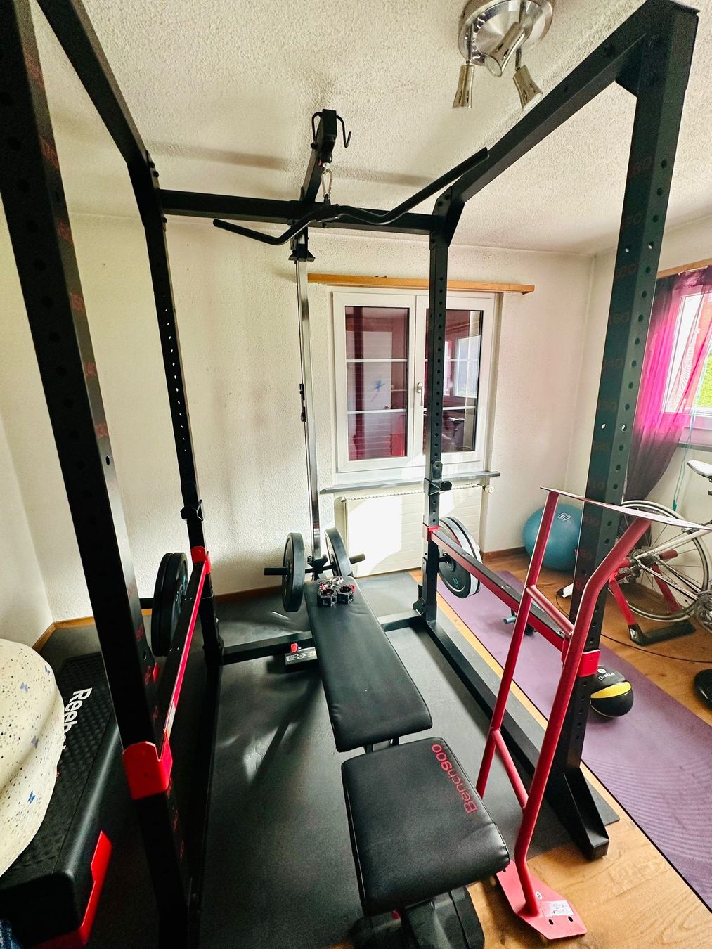 Hometrainer: Reebok Powerrack + Hantelbank + Dipstation – Usato da Rüti GL venduto da Mmpshop 5