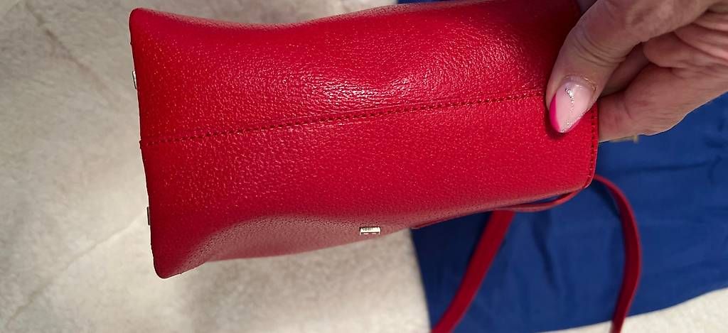 Bally Borse da donna: NEU***BALLY TASCHE, LEDER ROT***SUPER ALS GESCHENK*** – Nuovo e nell'imballaggio originale da Zürich venduto da Ceca52 2