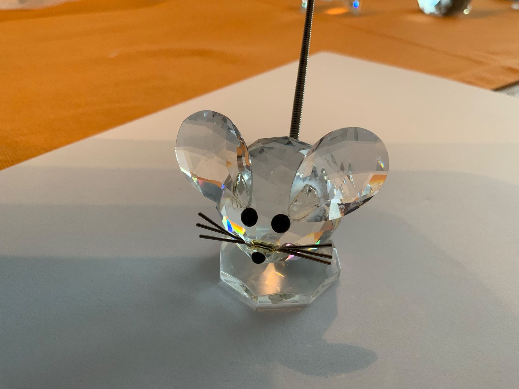 Swarovski Statuette: Süssi Kristall Maus - Perfekt als Geschenkidee! – Usato da Schübelbach venduto da Hecht11. 1