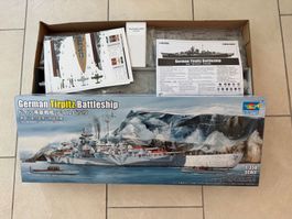German Tirpitz Battleship (Trumpeter 1:350)