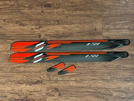 SAB Rotoblätter 702mm + 95mm orange