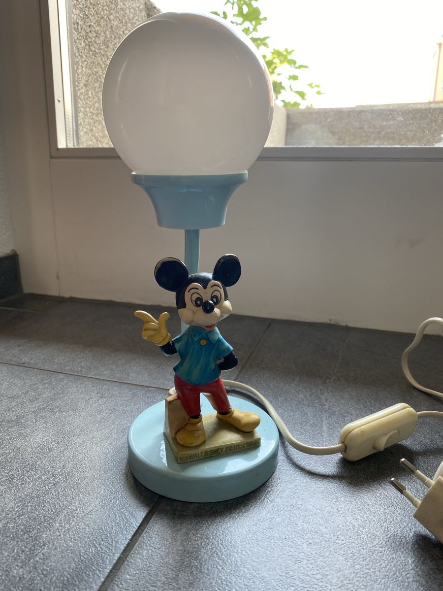 Lampes: Micky Maus Tischlampe Vintage – D'occasion à St. Margrethen SG par Alfista_159 2