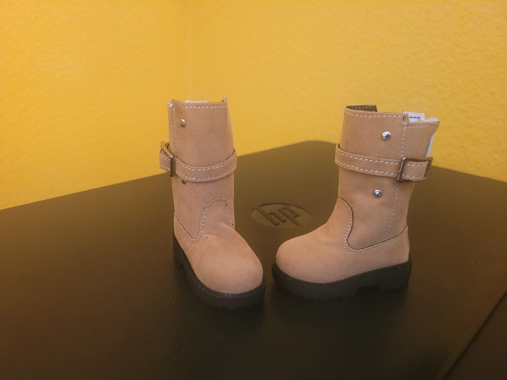 Heless Puppen-Clogs In Beige – Mit Fußriemen, Für Puppen 38–45 Cm, Ab 3 Jahren