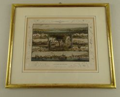 ZÜRICH STAHLSTICH VON RUDOLPH RINGGER UM 1870