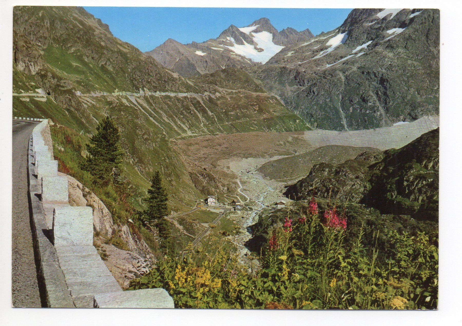 Cartes postales: SUSTENPASS Blick gegen Hotel Steingletscher, Postauto – Neuf (Voir description) à Jona par philajona