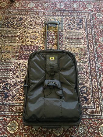 Reisekoffer/ Kamerakoffer Mountainsmith schwarz mit Rollen