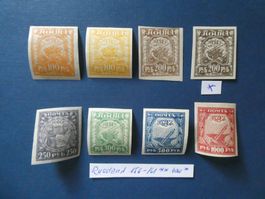Russland 1921 Nr. 156-161 postfrisch** + *