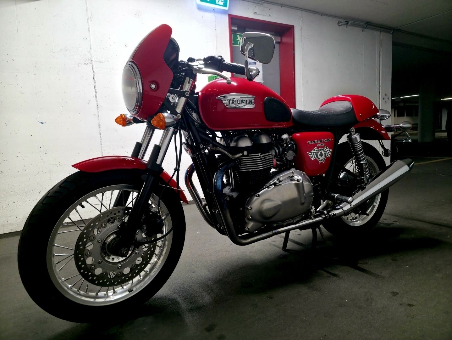Triumph Route: Triumph Thruxton 900 MFK 25.6.2026 – D'occasion à Kloten par akibagster 3