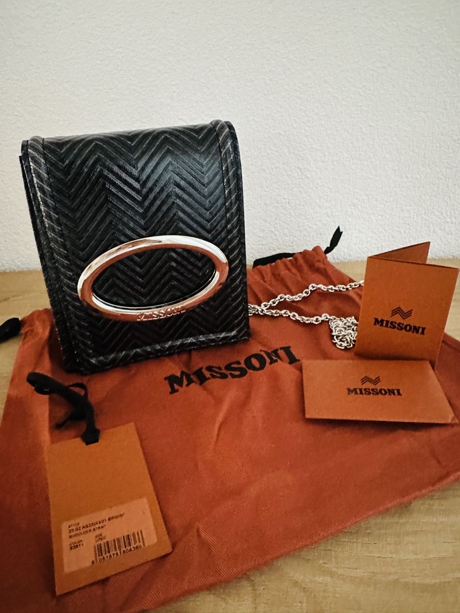 Missoni Borse da donna: Clutch von Missoni, neu – Nuovo e nell'imballaggio originale da Russikon venduto da twee555