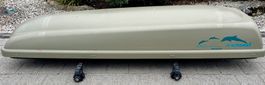 Dachbox Kamei Delphin 460 inkl. Atera Dachträger