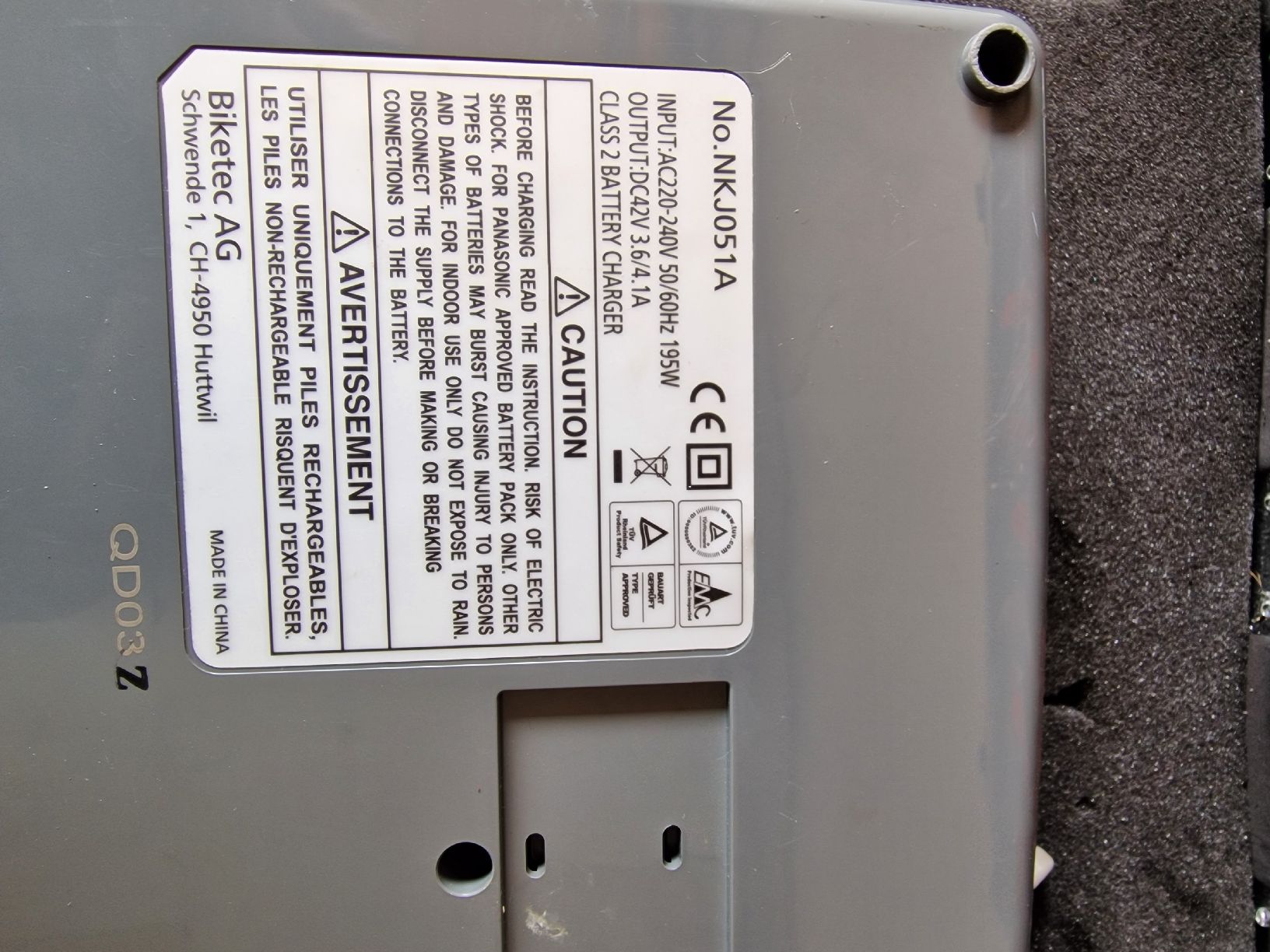 Flyer Chargeurs: Ladegeräte Flyer – D'occasion à Chur par lir_b7jw 1