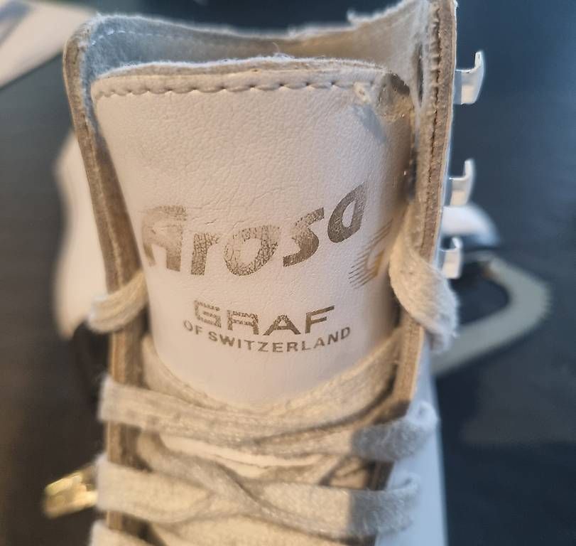 Pattini da ghiaccio: Schlittschuhe Graf Arosa Gold Gr.31 – Usato da Thalwil venduto da Mmgoldb 3