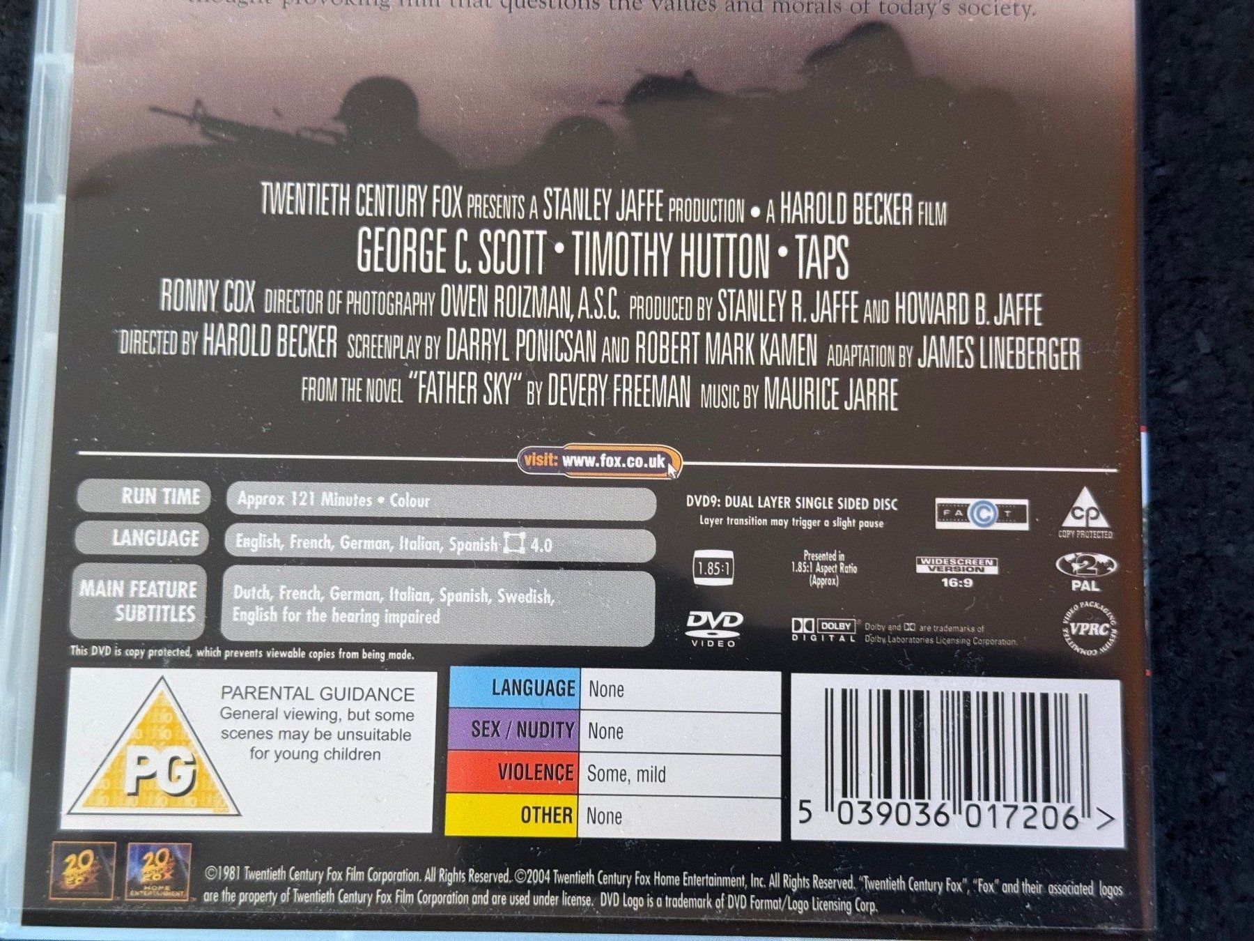 Tutti i DVDs: TAPS DVD EN/DE/FR/IT/SP – Usato da Fribourg venduto da tschjoly 3