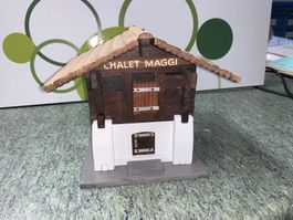 Maggi Chalet Häuschen  einzigartiges Sammlerstueck, Rarität