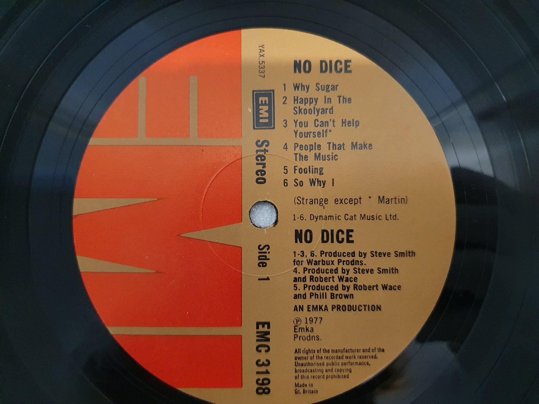 Schallplatten: No Dice – No Dice – Gebraucht aus Uster von Vinyl-Leidenschaft 3