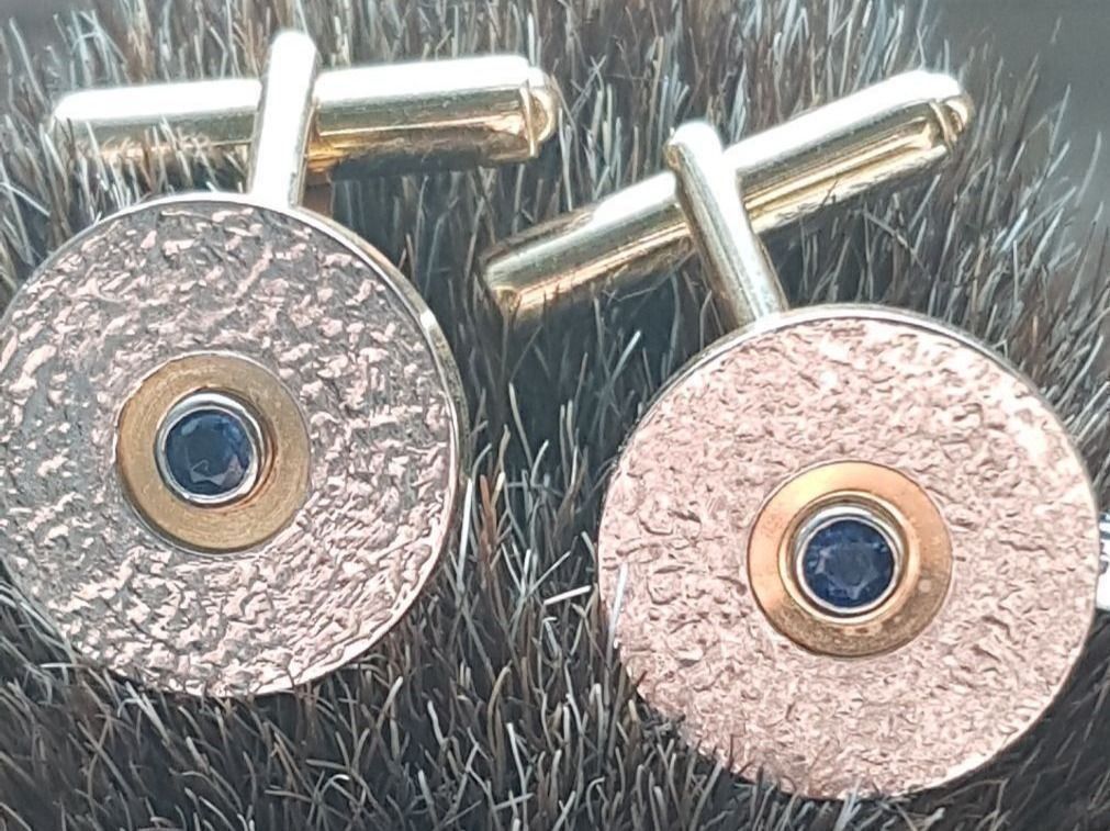 Boutons de manchette: Handgefertigte Manschettenknöpfe – Neuf (Voir description) à Unterägeri par Altgoldschmuck 7