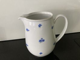 Milchkrug mit Kornblumenmuster, Vintage Look!